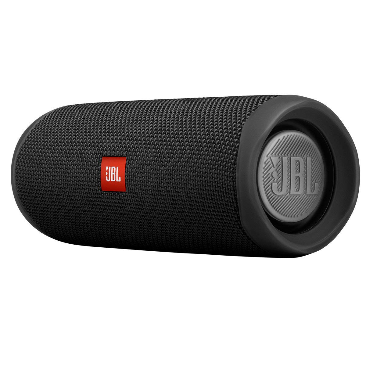 JBL Flip 5 Waterproof Portable Bluetooth Speaker - Wireless Outdoor Speaker with 12 Hours Playtime, IPX7 Waterproof, Rich Bass - Perfect for Pool Parties, Beach, Hiking & Travel (Renewed, Black)