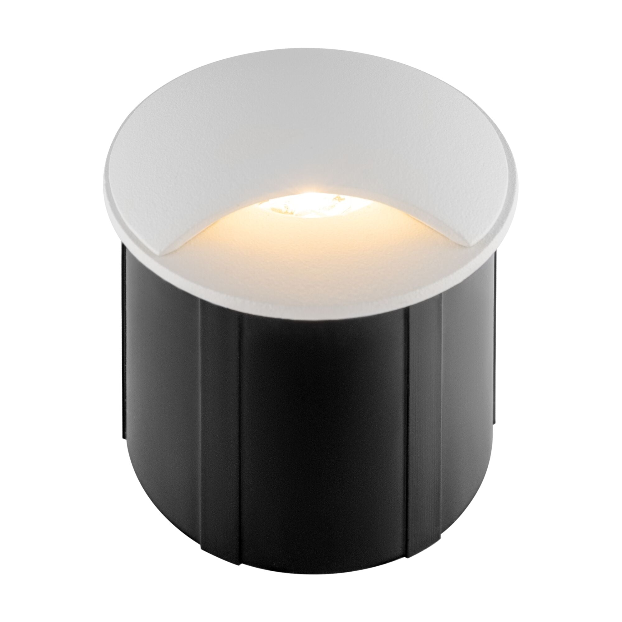 Recessed LED Wall Light - Black/White - Modern Dimmable Fixture for Living Room, Bedroom, and Hallway Lighting