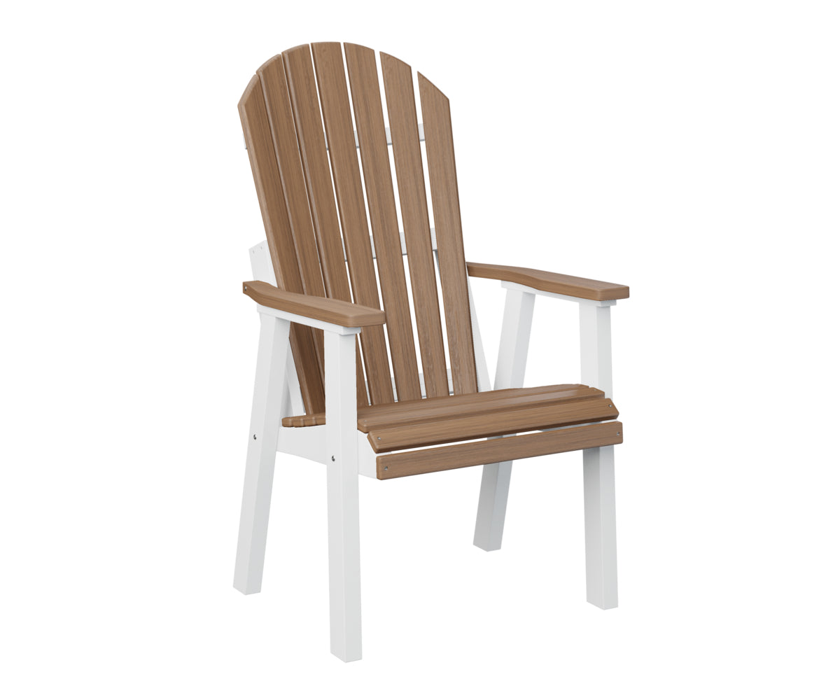Antique Mahogany on White