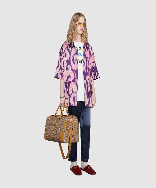 Gucci Disney x Gucci Medium Travel Duffle Bag for Women & Men - Perfect for Weekend Getaways, Gym & Airplane Carry-On Luggage