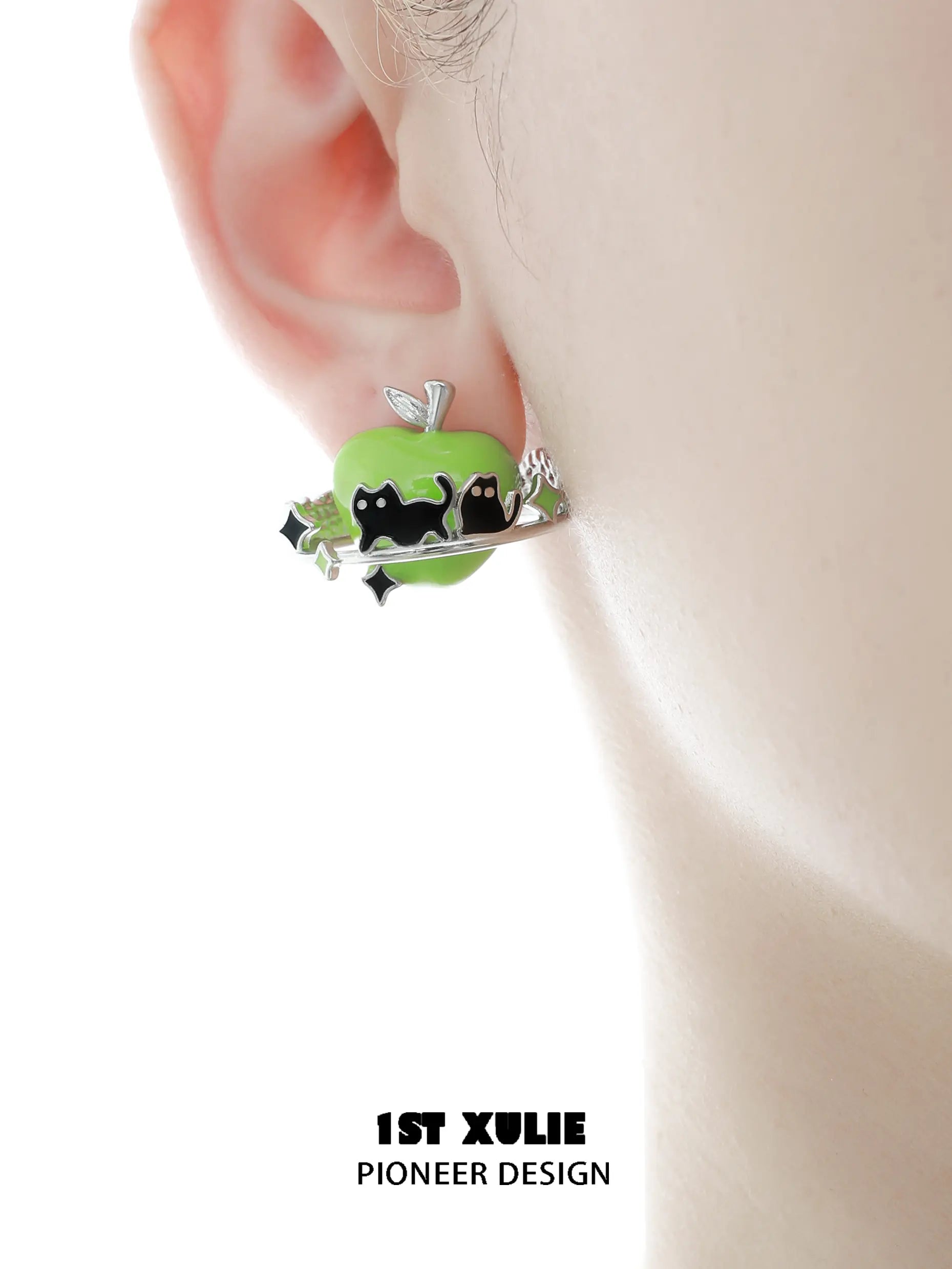 18K Gold Plated Cute Kitten & Puppy Earrings for Women - Adorable Animal Jewelry Gift for Cat & Dog Lovers - Perfect for Casual Wear, Parties & Gifts