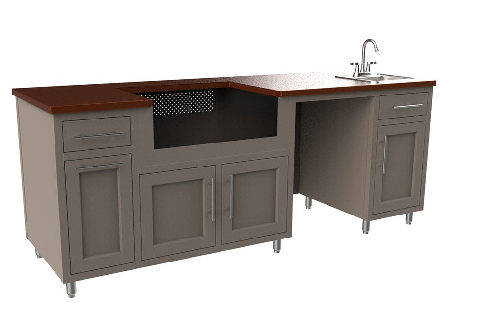 Challenger Designs Coastal 90.125 WGRS - Premium Outdoor Furniture for Patio, Garden & Backyard Relaxation