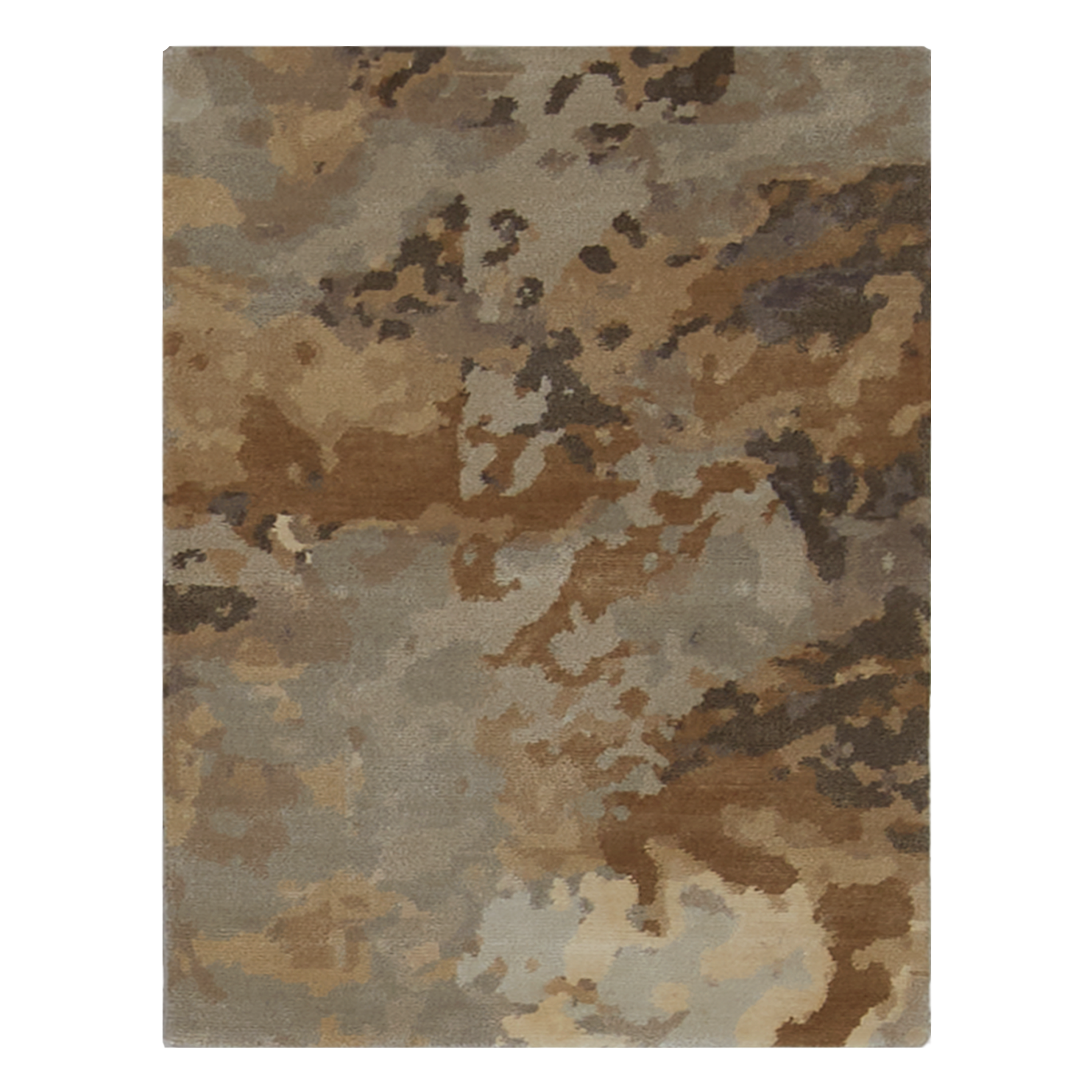 Mafalda Beige and Grey Scarf - Soft Wool Blend Wrap for Women - Perfect for Fall and Winter Fashion, Travel, and Office Wear