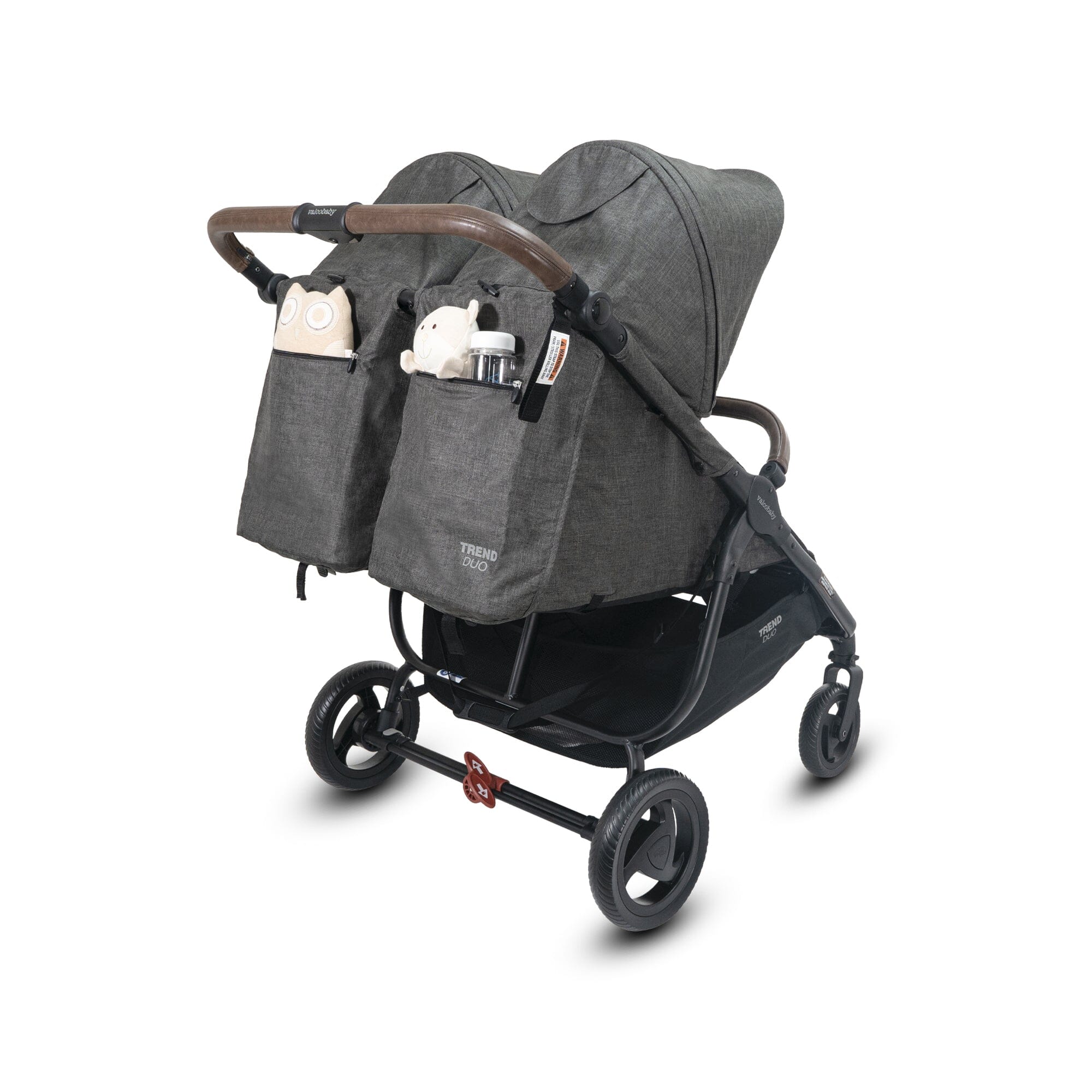 Valco Baby Trend Duo Double Stroller - Lightweight Side by Side Twin Stroller for Toddlers & Infants | Perfect for Shopping, Travel & Outdoor Walks