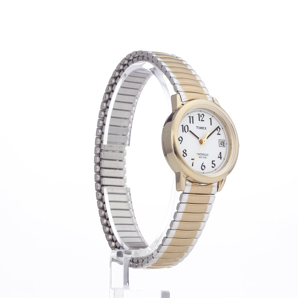 Timex Women's Easy Reader Watch - Stylish Analog Wristwatch with Indiglo Light-Up Dial, Leather Strap, Water Resistant for Everyday Wear | Perfect for Work, Casual Outfits & Gift Giving