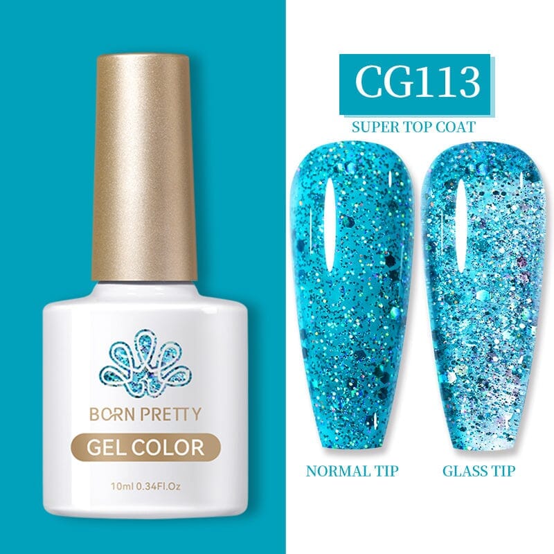 Silky White Series Gel Nail Polish 10ml (CG101 CG130) - Long-Lasting Shine for Manicures & Pedicures at Home or Salon
