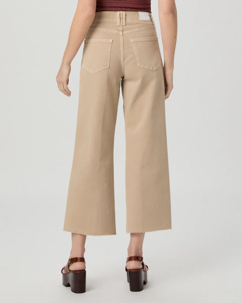 Paige Anessa Ankle Wide Leg Jeans - High Waisted Stretch Denim Pants for Women | Casual & Chic Outfit for Everyday Wear, Office, or Date Night
