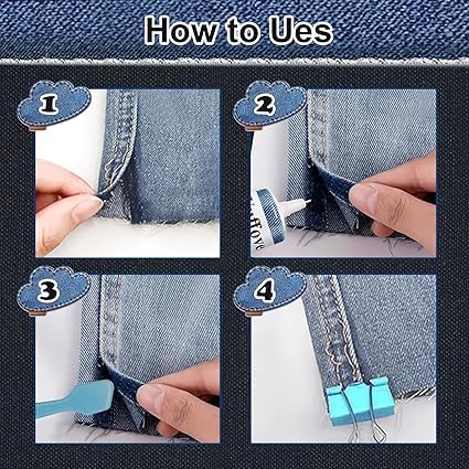 BITTZOOT Permanent Clear No Sew Strong Fabric Glue - Quick Dry 24 Hours, Waterproof Adhesive for Cotton, Flannel, Denim, Leather, Polyester - Ideal for DIY Crafts, Doll Repair & Clothing Fixes