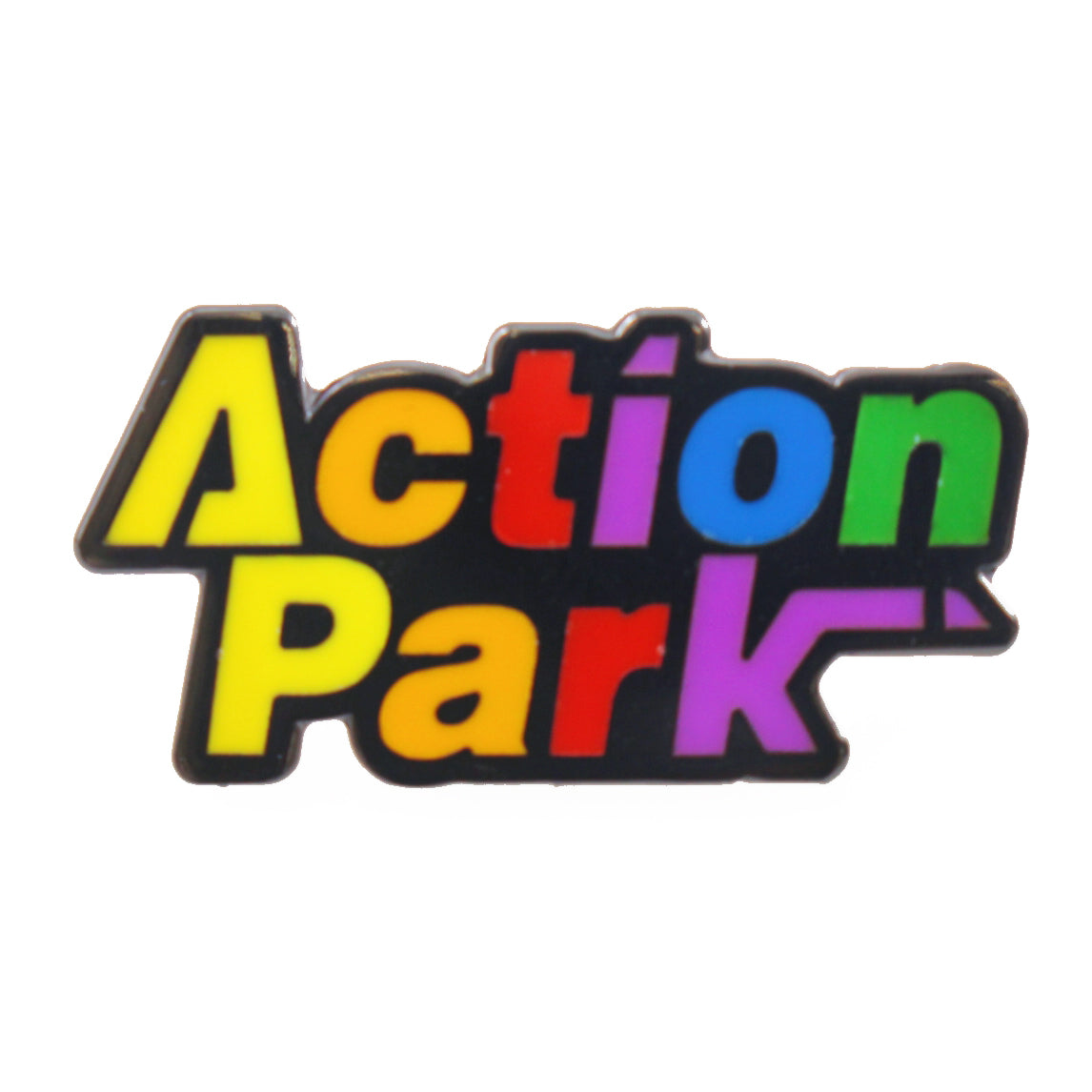 Vintage Action Park Theme Park Enamel Pin - Collectible Lapel Pin for Jackets, Hats & Backpacks - Perfect for Theme Park Fans & Pin Collectors