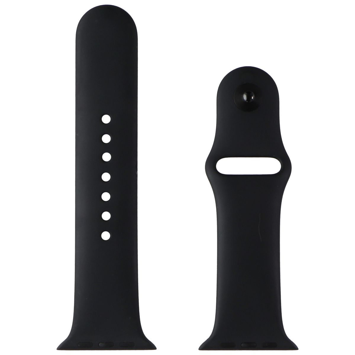 Apple Watch Sport Band 42mm/44mm/45mm - Black (S/M) | Compatible with Apple Watch Series 1-8 & SE | Perfect for Workouts, Running & Everyday Wear