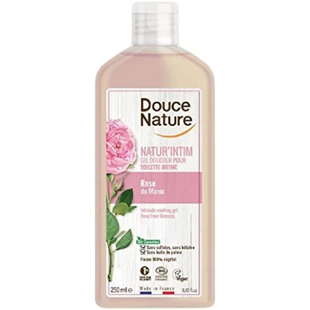Douce Nature Intimate Rose Gel 250ml - Soothing & Hydrating Feminine Care for Daily Comfort & Freshness