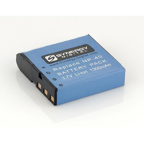 Synergy Digital Camera Battery for Casio Exilim EX-Z40 - 3.7V 1300mAh Li-Ion Replacement Battery | Perfect for Travel Photography & Everyday Shooting