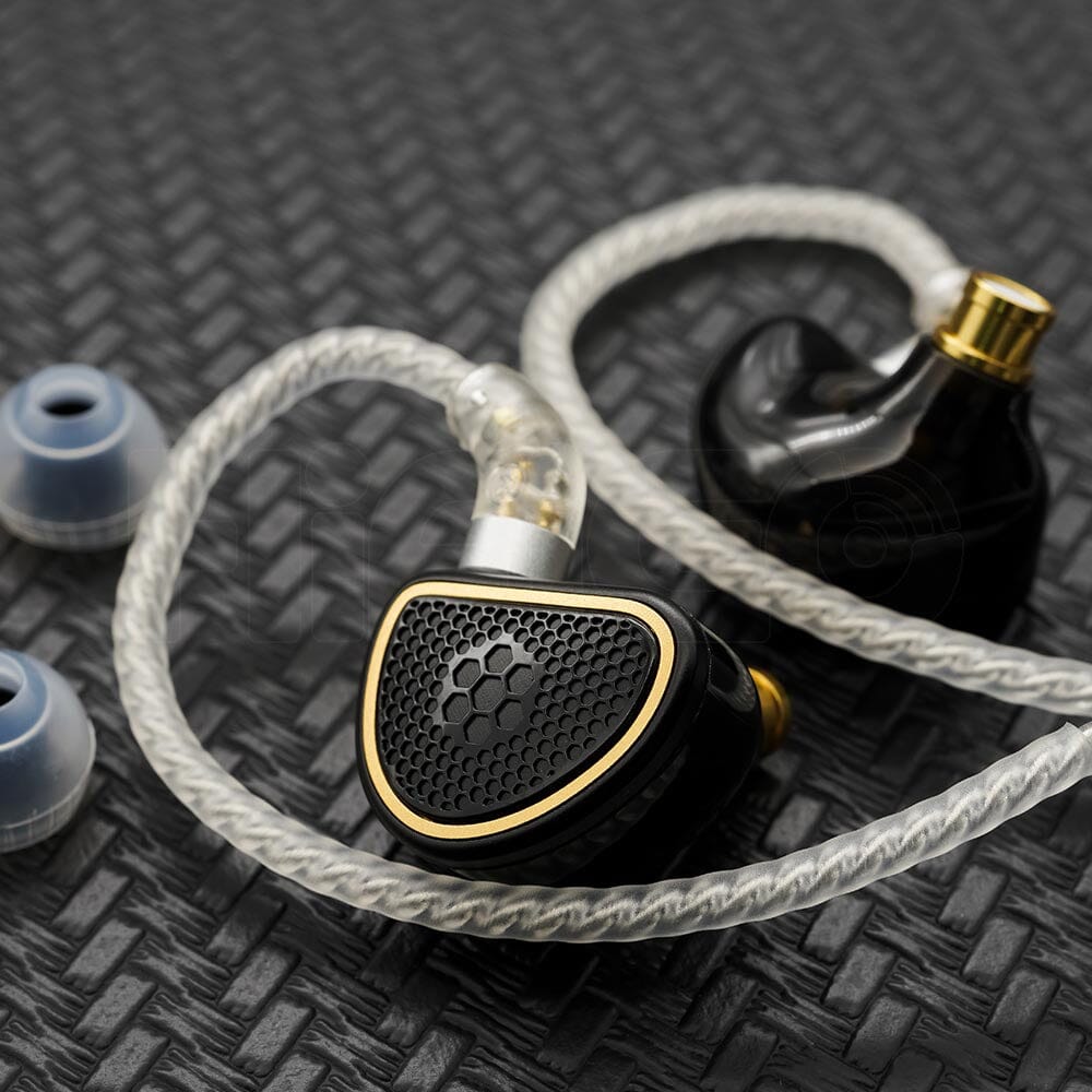 TRN Xuanwu 10mm Square Planar Driver + 1BA Hybrid IEMs In-Ear Monitors for Audiophiles, Musicians, and Gaming Enthusiasts - Perfect for Studio Recording, Live Performances, and Immersive Gaming Experience
