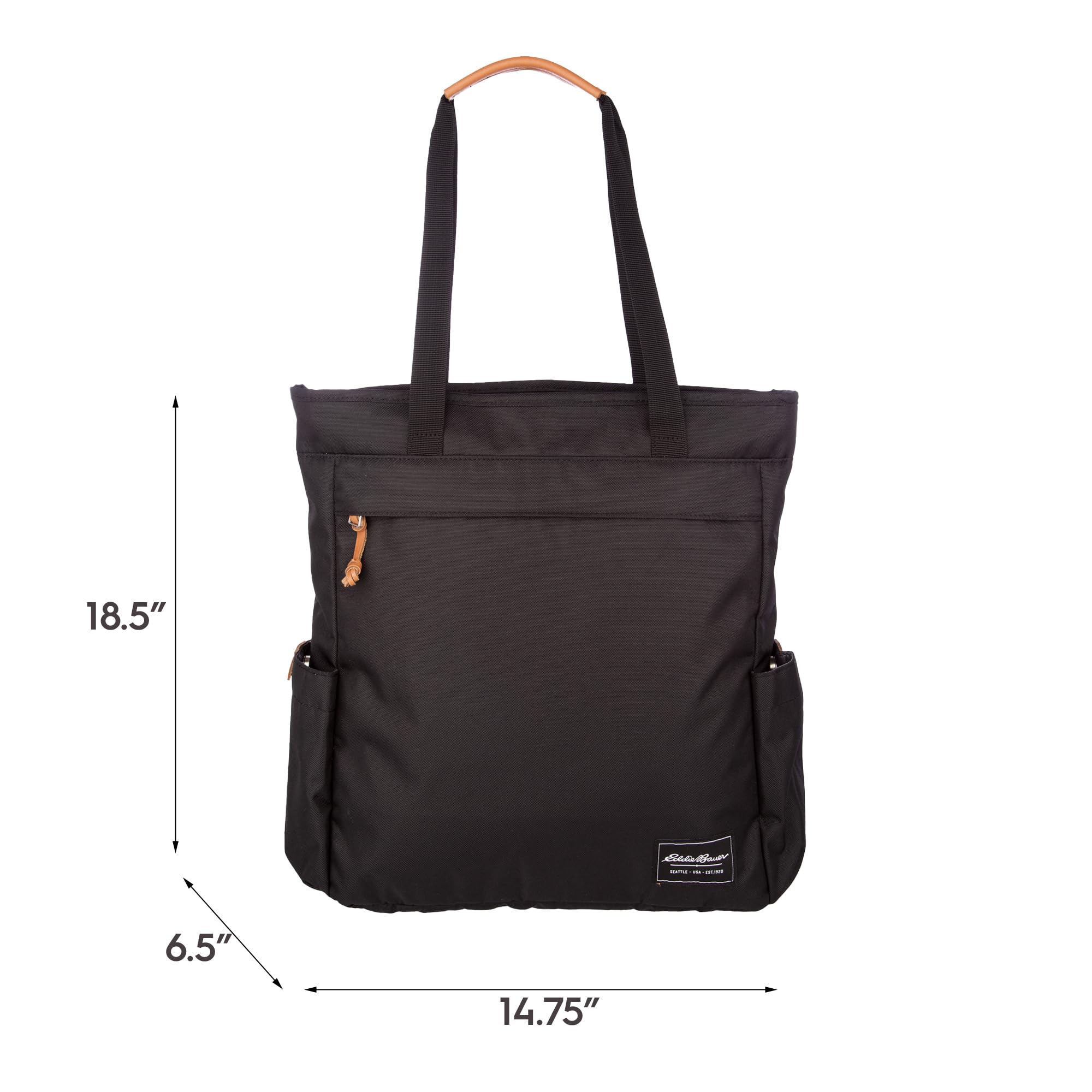 Eddie Bauer 30L Bygone Multipurpose Convertible Backpack - Durable Travel, Work & Commuter Laptop Bag with Gym Tote Function | Perfect for Business Trips, College Campus & Outdoor Adventures