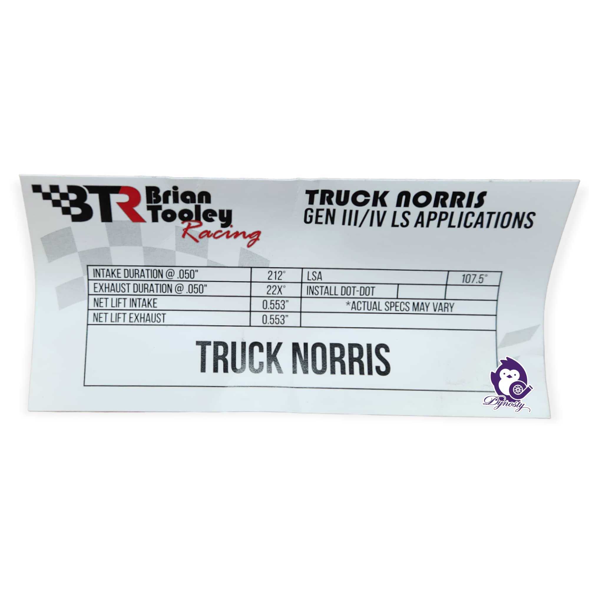 BTR TRUCK NORRIS Cam Kit with Pushrods Delphi Lifters, Trays & Head Gaskets for LS 4.8L 5.3L Engines - Performance Upgrade for Chevy Silverado, GMC Sierra & LS Swaps