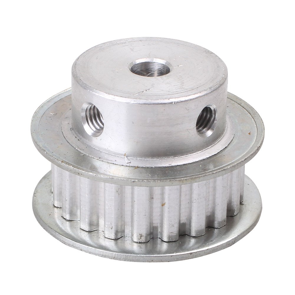 XL20 Teeth Aluminum Timing Pulley 6.35mm Bore for 10mm Width Belt - Perfect for CNC Machines, 3D Printers & Industrial Automation Systems