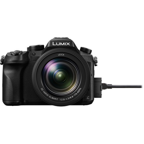 Panasonic Lumix DMC-FZ2500 4K Digital Camera with 20x Zoom - Open Box | Perfect for Travel Photography & Vlogging