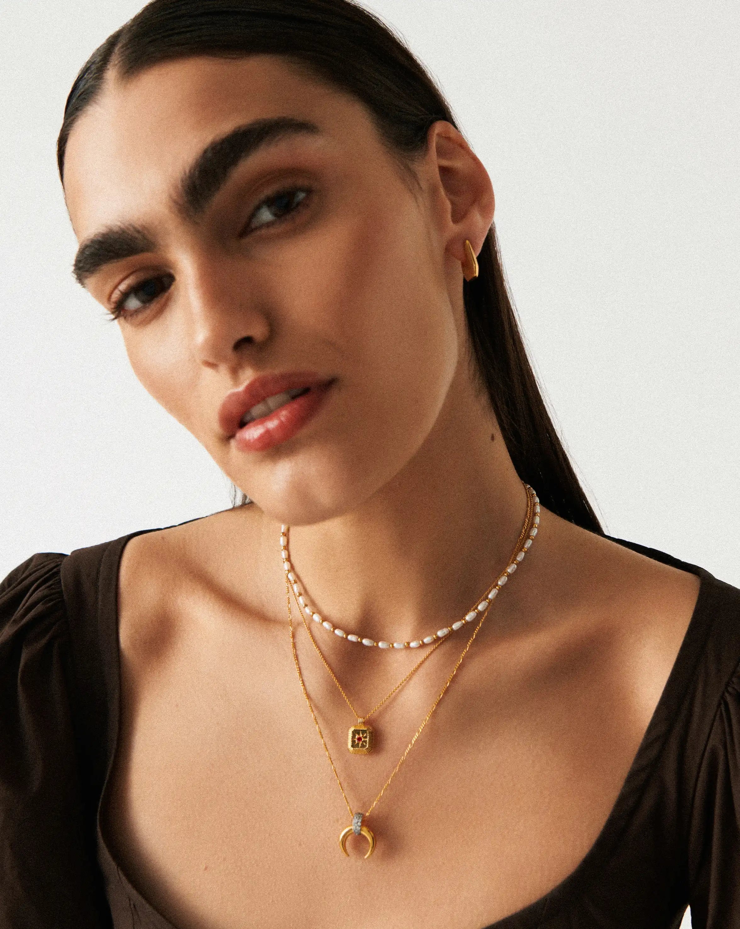 July Birthstone Necklace - 18k Gold Vermeil & Glass-Filled Ruby Pendant | Elegant Jewelry Gift for Women | Perfect for Birthdays, Anniversaries & Special Occasions