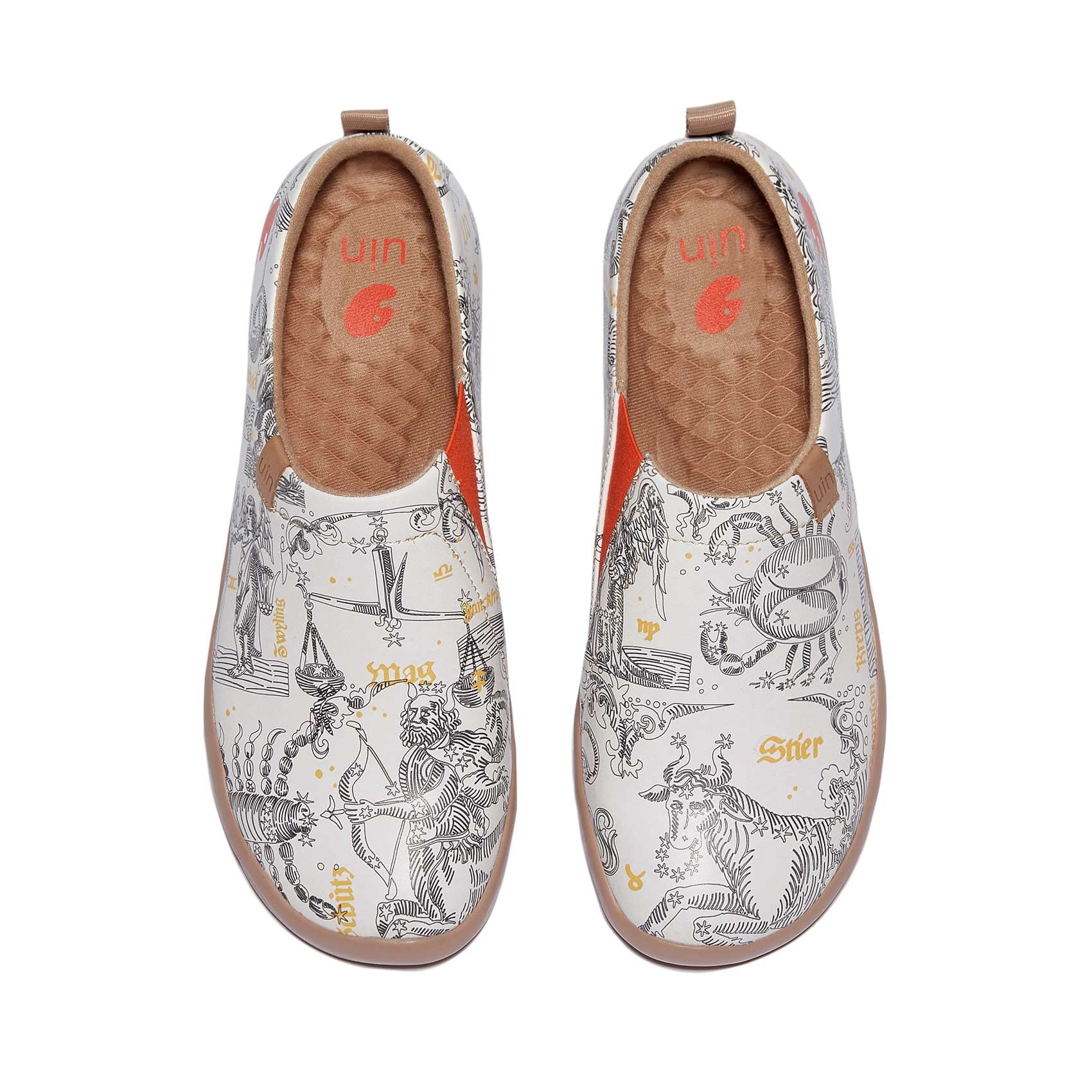 UIN Women's Slip-On Walking Shoes - Lightweight Travel Loafers with Microfiber Upper | Comfortable Casual Sneakers for Women | Perfect for Travel, Work & Everyday Wear
