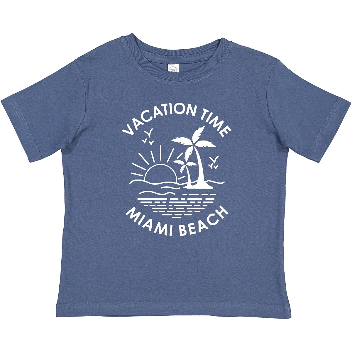 Inktastic Miami Beach Vacation Baby T-Shirt - Cute Florida Travel Outfit for Infants & Toddlers - Perfect for Beach Trips, Family Photos & Summer Adventures