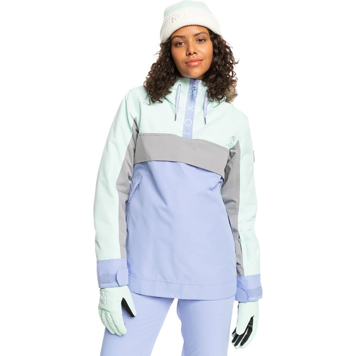 Roxy Shelter Women's Waterproof Windbreaker Jacket - Lightweight Outdoor Raincoat for Hiking, Running & Travel | Fashionable & Comfortable