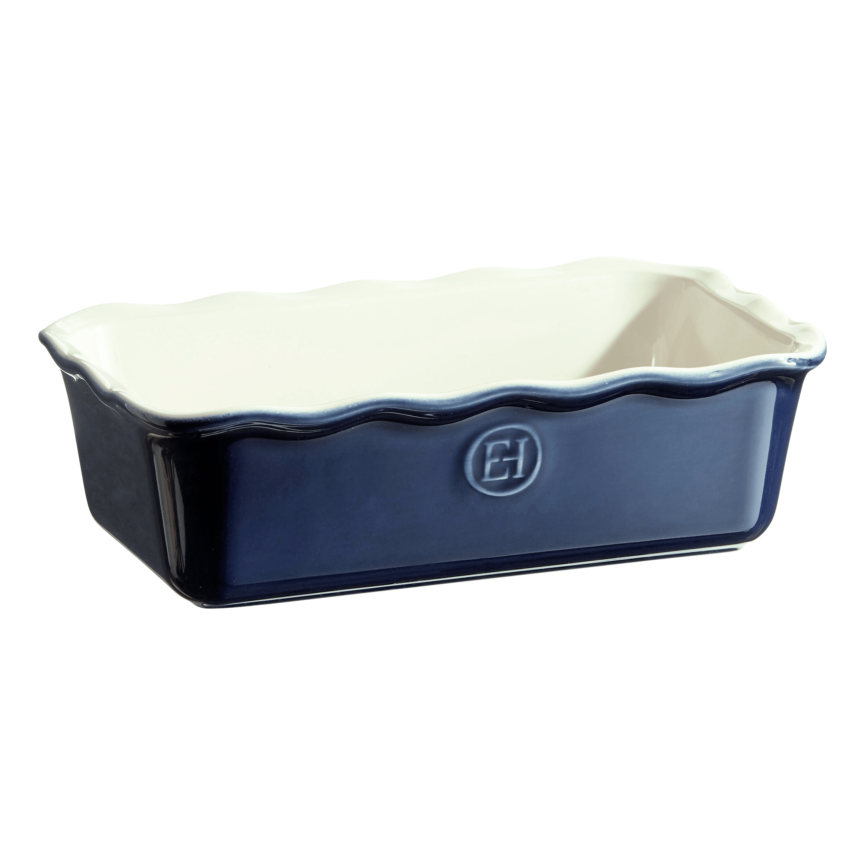 Emile Henry Modern Classics Loaf Pan - 2.5 Qt Ceramic Bread Baking Dish, Red - Perfect for Homemade Bread, Banana Bread & Artisan Loaves - Ideal for Baking, Gift Giving & Kitchen Decor
