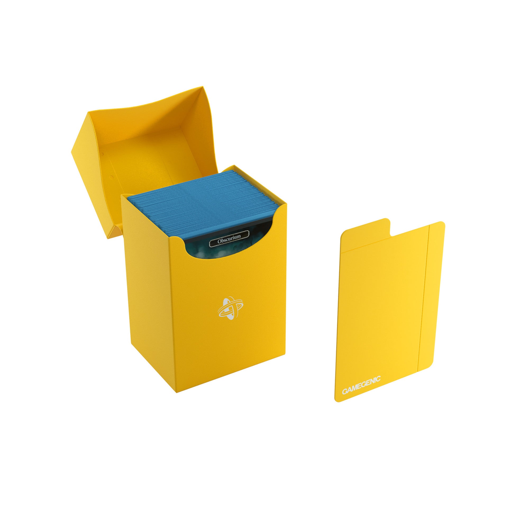 80+ Yellow Deck Holder - Card Game Accessory for Poker, Blackjack & Casino Nights - Perfect for Game Nights & Parties