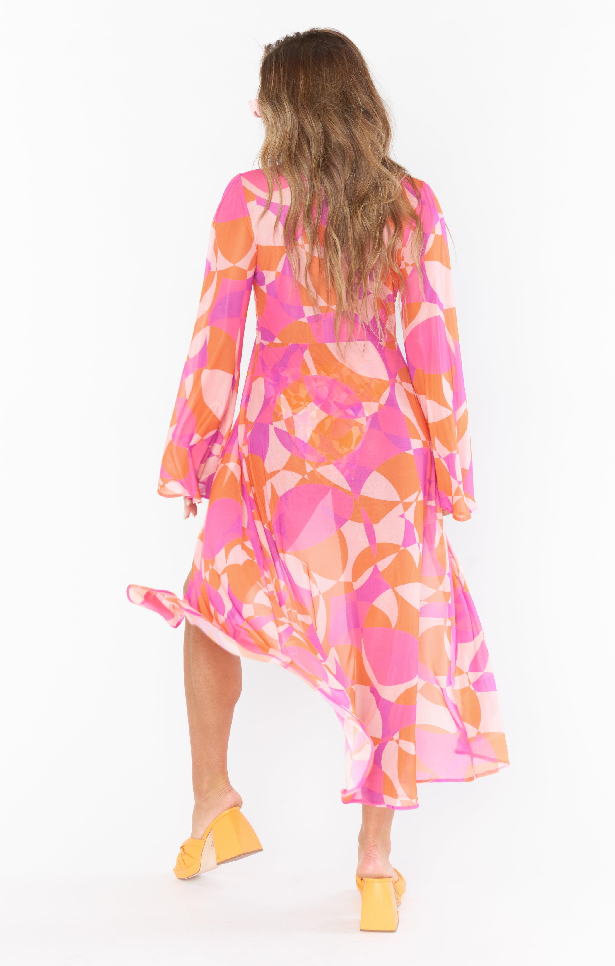 Jet Setter Robe in Sunset Daiquiri Color - Soft & Luxurious Women's Bathrobe for Spa, Travel & Relaxation at Home