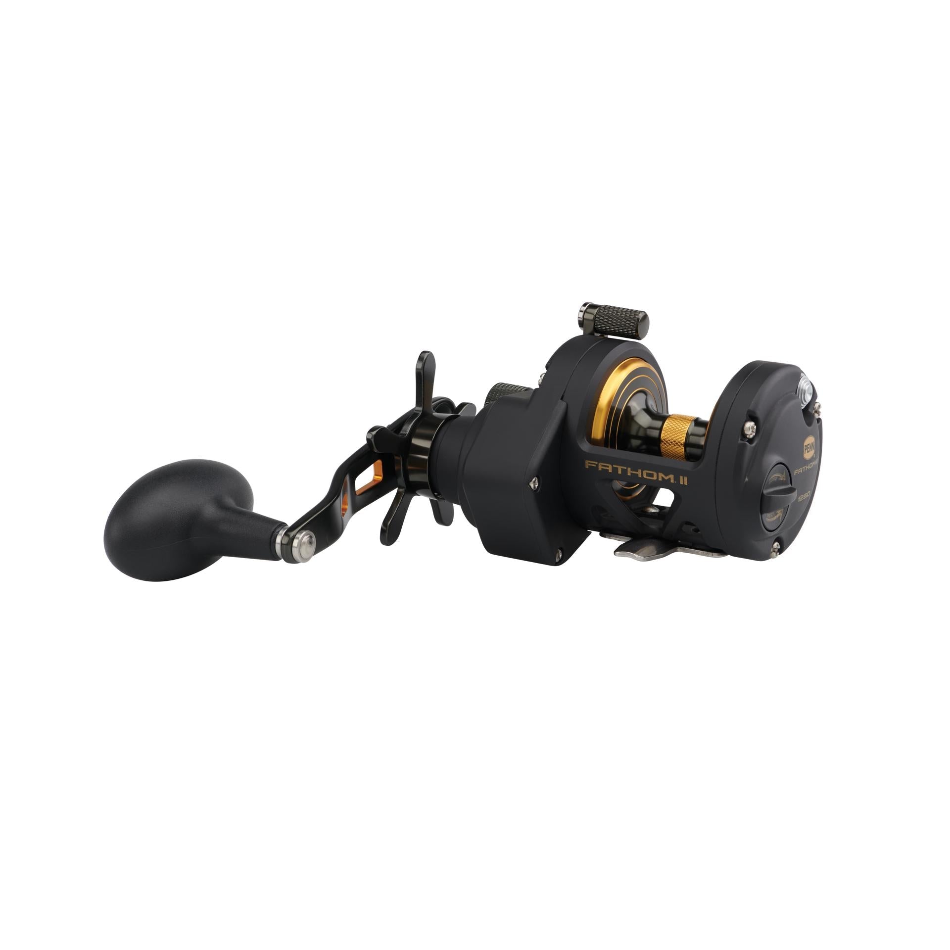 PENN Fathom™ II Star Drag Conventional Fishing Reel - Saltwater & Freshwater Fishing Gear for Offshore, Surf, and Boat Anglers