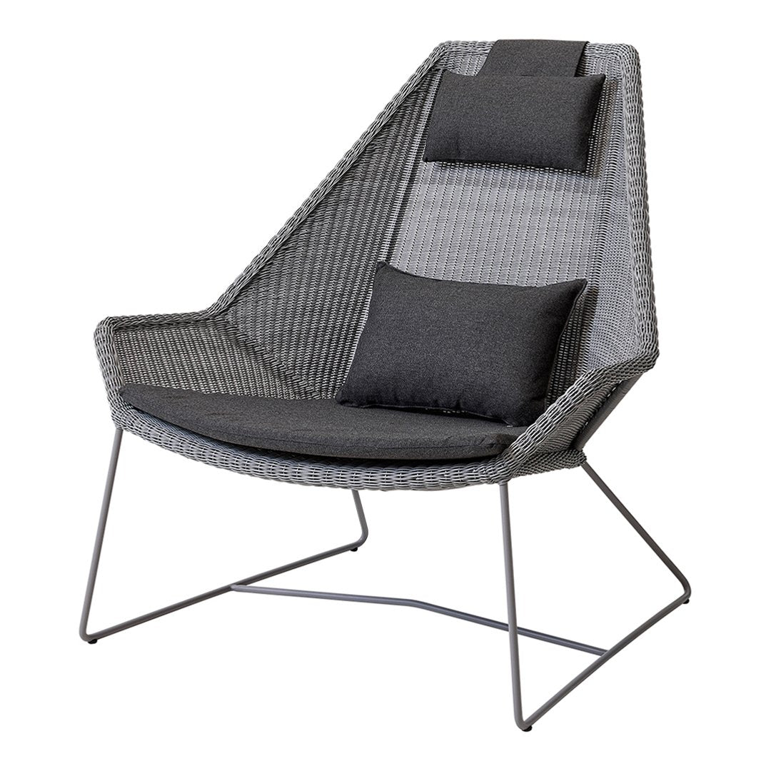 Premium Cushion Set for Breeze Highback Chair - Comfortable Seat & Back Cushions - Perfect for Patio, Deck, and Outdoor Relaxation