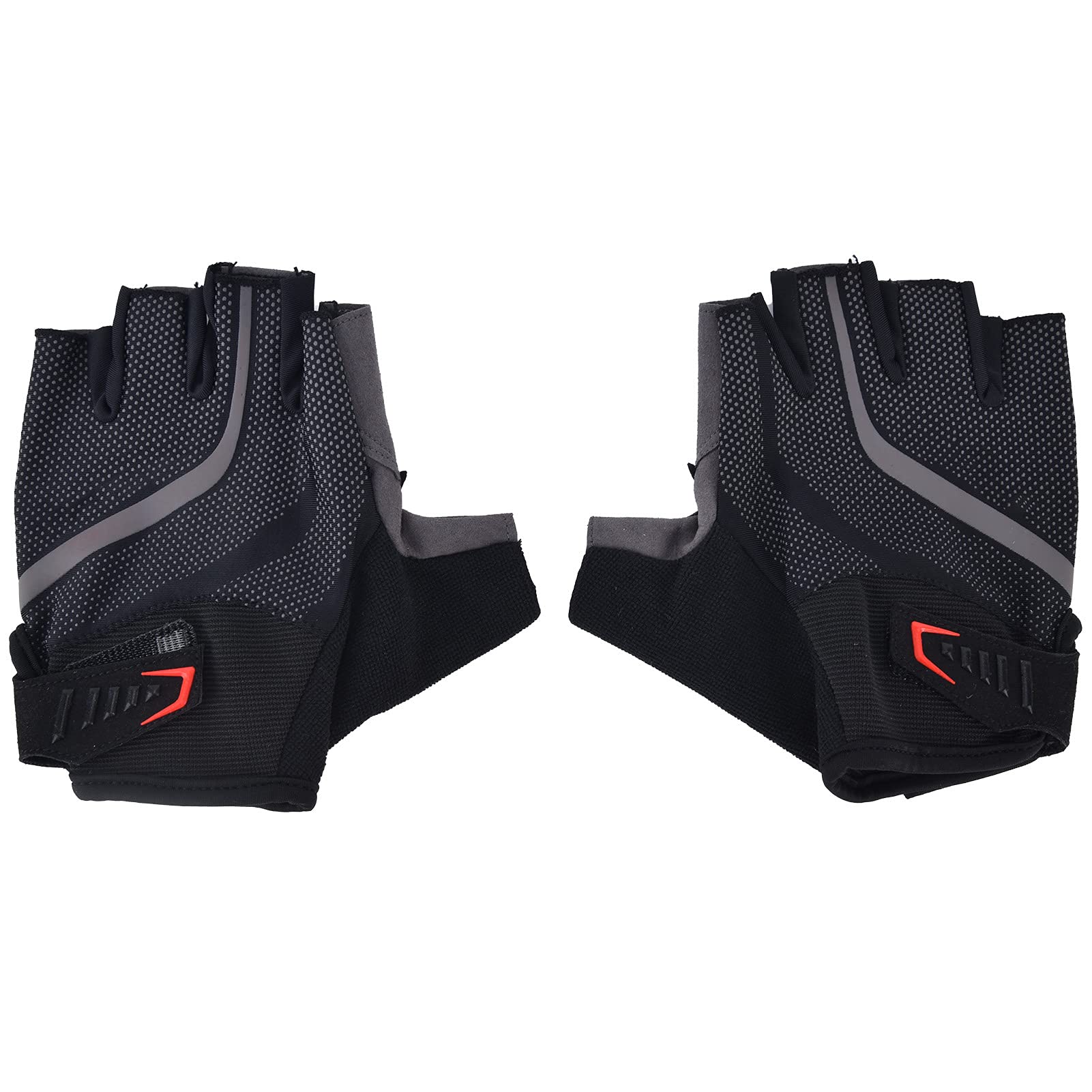 Cesisan Anti-Slip Half Finger Cycling Gloves - Shock Absorbing Bike Gloves for Men & Women - Perfect for Mountain Biking, Road Cycling & Commuting