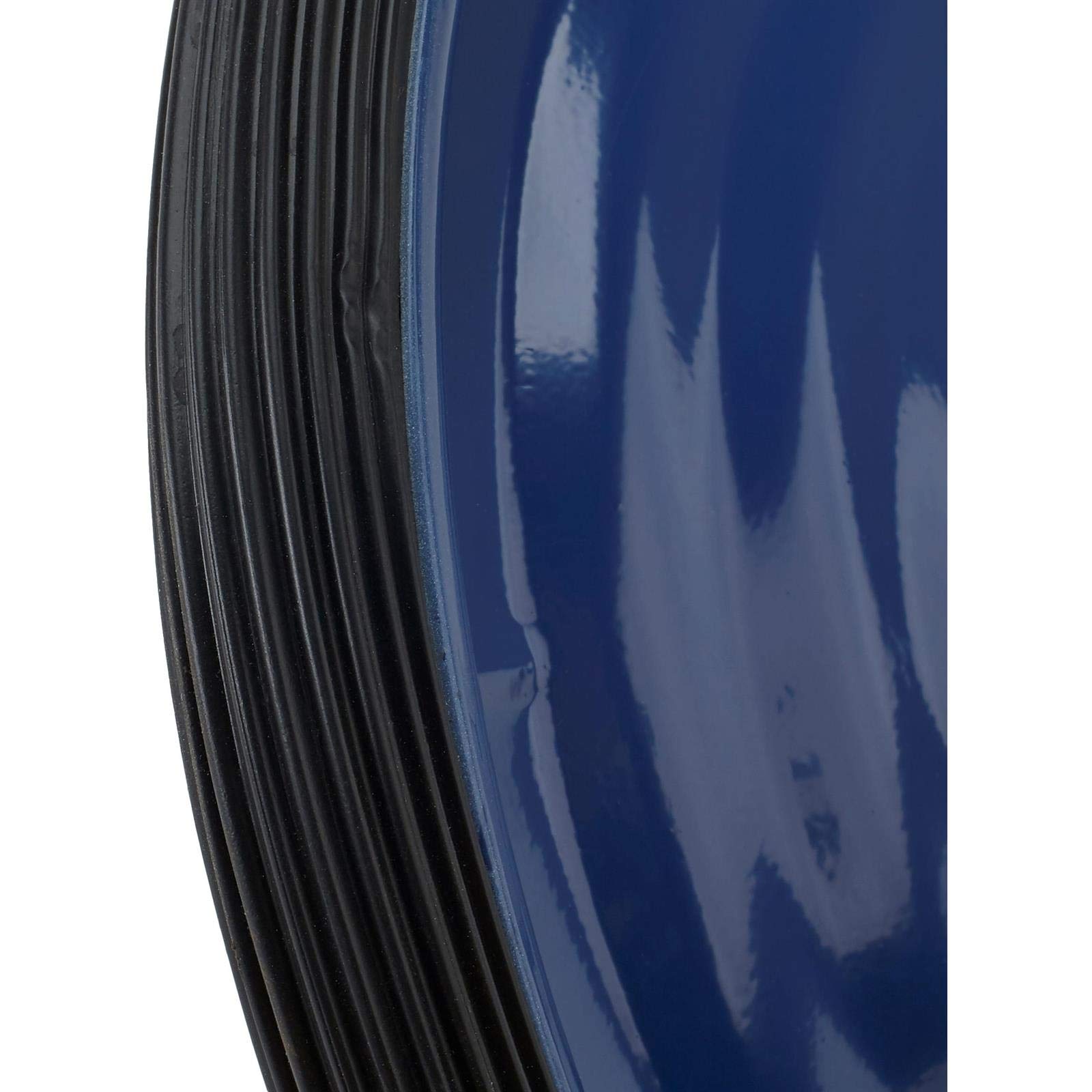 Blue and White Ripple Wheel and Tire Combo - 20 Inch Alloy Wheels with Tires - Perfect for Trucks, SUVs & Off-Road Vehicles - Free Shipping Included