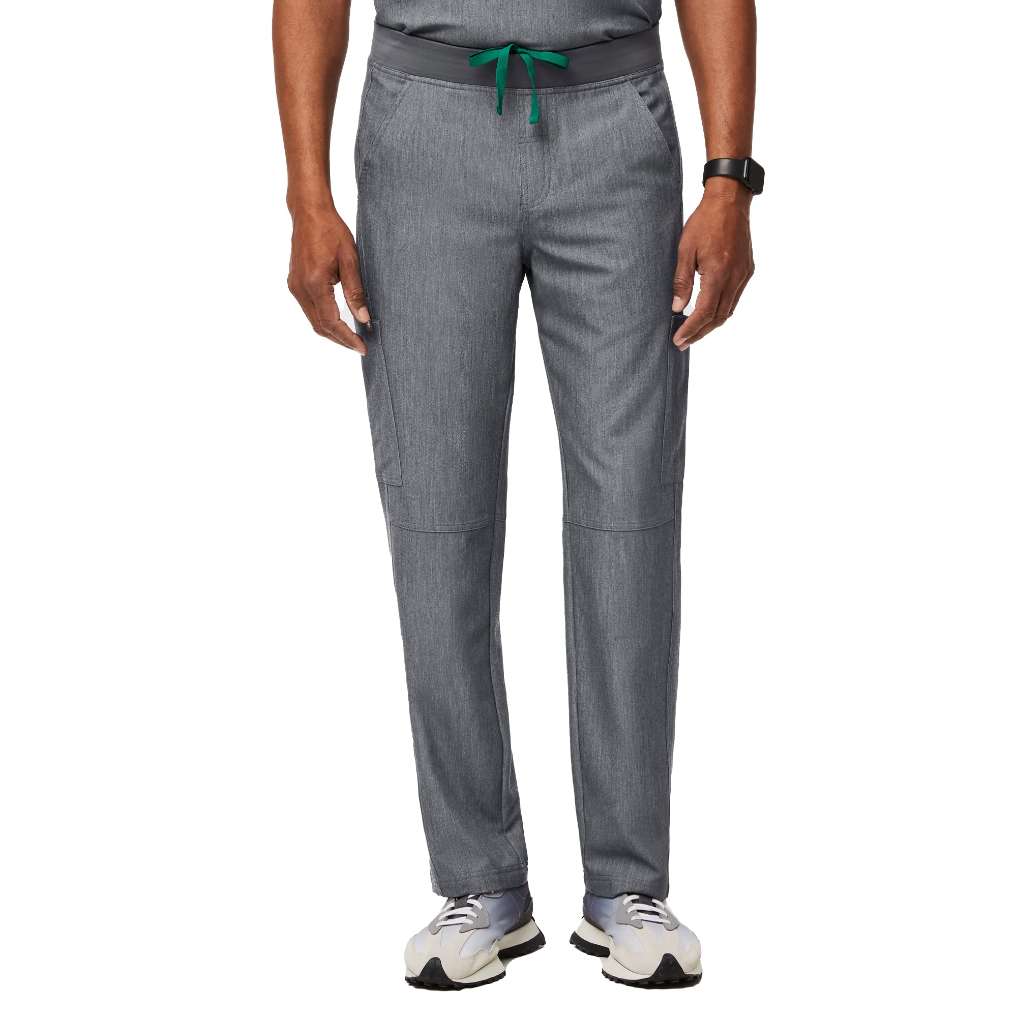 FIGS Axim Cargo Scrub Pants for Men - Classic Fit Straight Leg Medical Pants with 7 Pockets, 4-Way Stretch & Anti-Wrinkle Fabric | Perfect for Doctors, Nurses & Healthcare Professionals