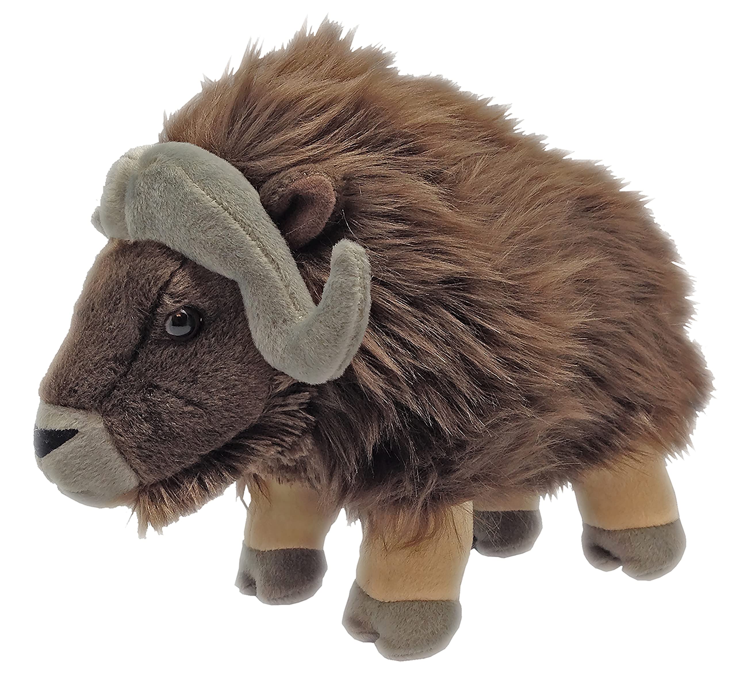 Wild Republic 12 Inch Musk Ox Plush Stuffed Animal - Soft & Cuddly Toy Gift for Kids, Boys & Girls - Perfect for Bedtime, Playtime & Nursery Decor