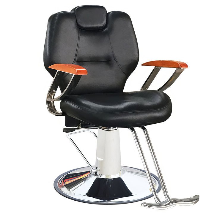 Premium Hydraulic Barber Chair for Salon & Home Use - Adjustable Height, 360° Swivel, All-Purpose Styling - Perfect for Haircuts, Shaves & Styling