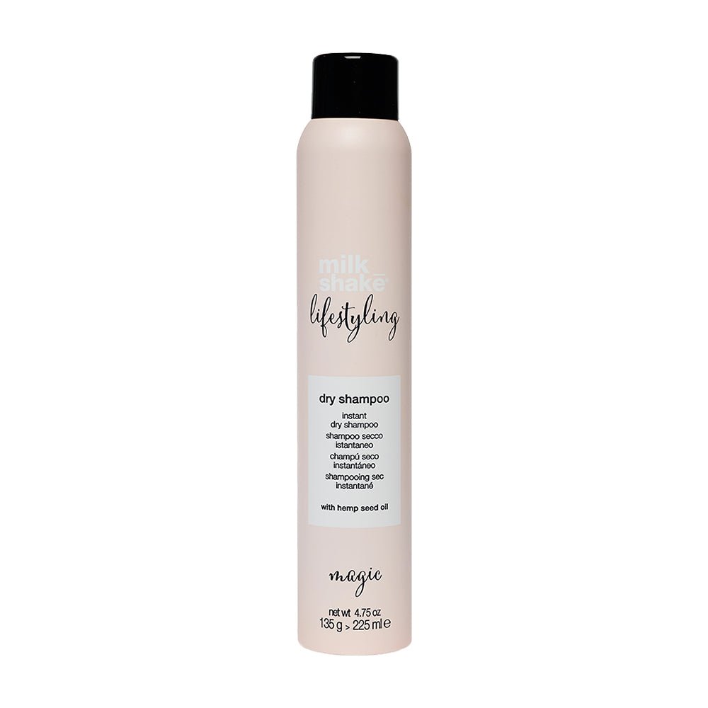 milk_shake Lifestyling Dry Shampoo 225ml - Volumizing & Refreshing Hair Care for Oily Scalp - Perfect for Travel, Gym & Busy Mornings