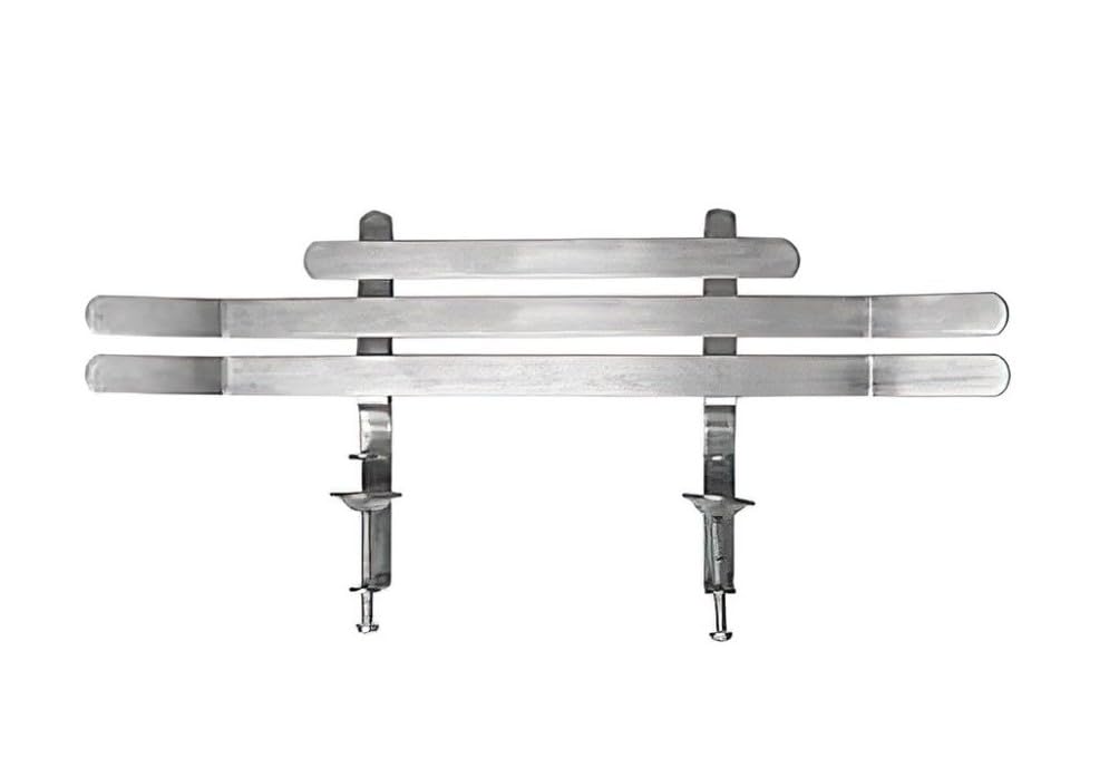 Stainless Steel Wall Mounted Menu Card Holder - Restaurant Bar Hotel Counter Display for Food Signs, Recipes & Photos | Durable & Stylish for Commercial Use