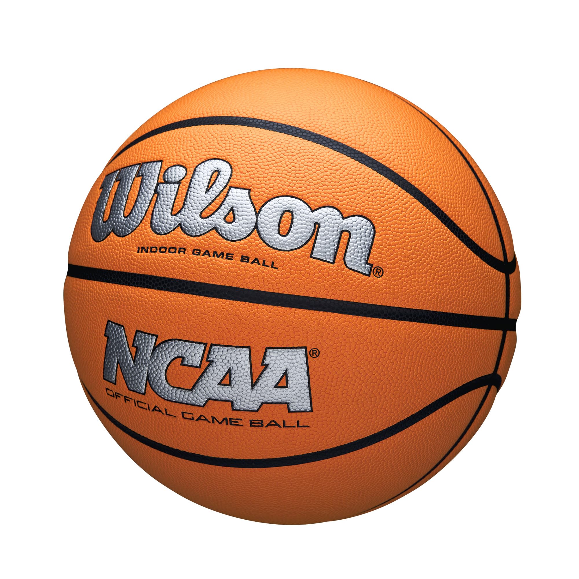 Wilson NCAA Evo NXT Official Indoor Game Basketball - Size 6 & 7 for Men & Women - Perfect for College, High School & Recreational Basketball Games