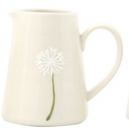 Embossed Mini Creamer Collection - Elegant Ceramic Creamer Set for Coffee & Tea - Perfect for Home, Office, and Restaurant Use