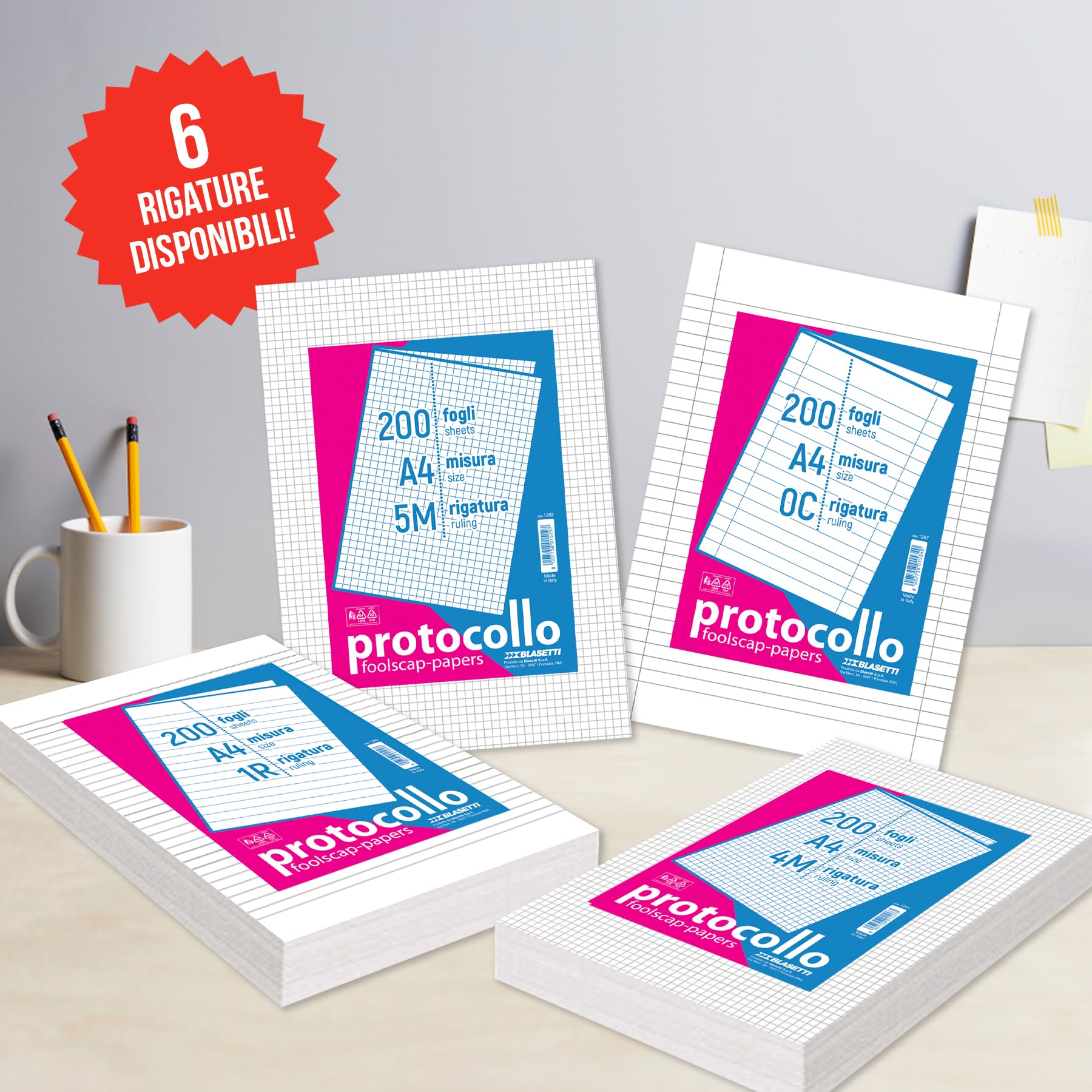 Premium A4 Writing Paper - 80 Sheets, 100 GSM, Lined & Blank Pages for Journaling, Note Taking, and Letter Writing - Ideal for Students, Office, and Home Use