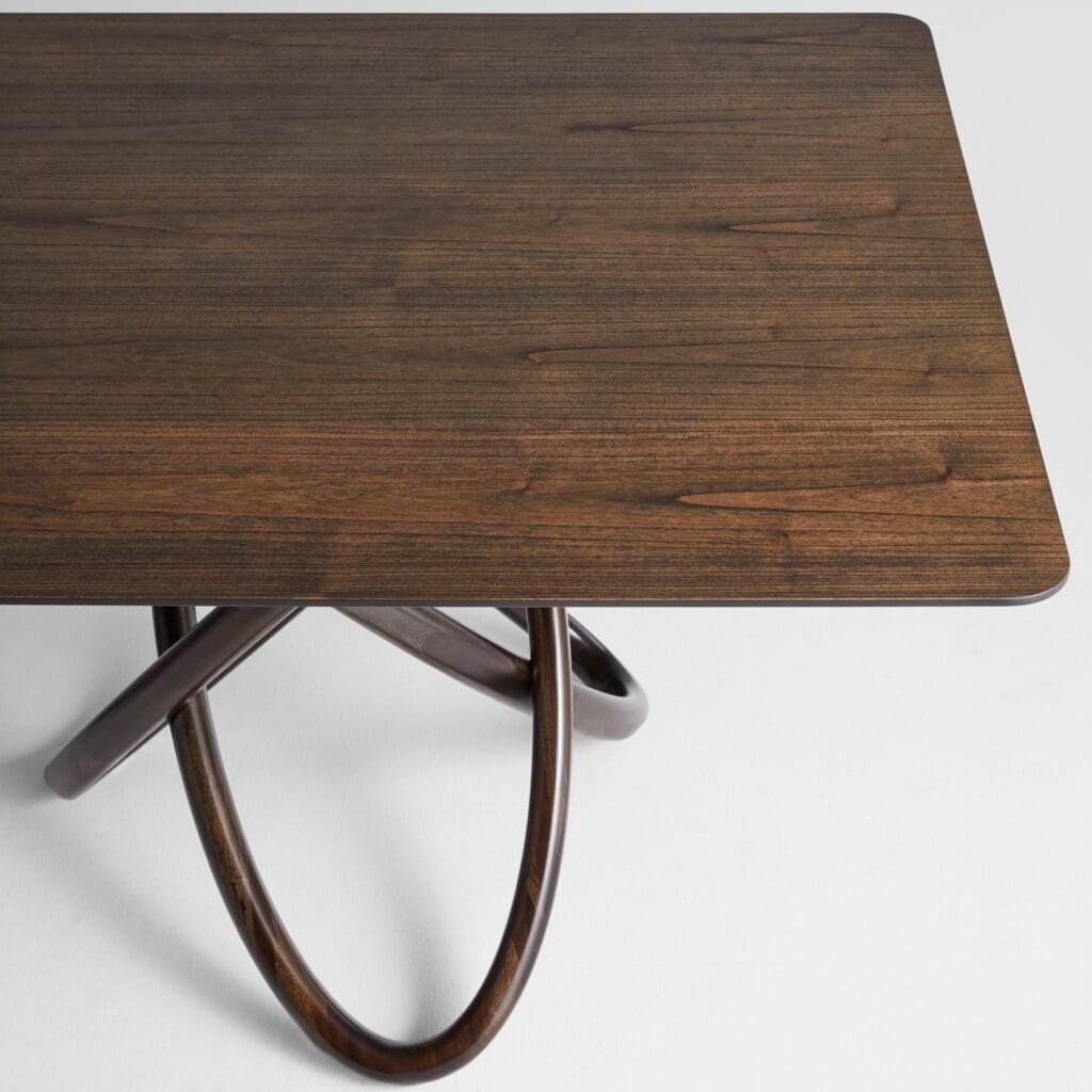 Elo Dining Table by Cyan Design - Dark Brown & Natural Finish - Perfect for Modern Farmhouse, Rustic & Contemporary Dining Rooms
