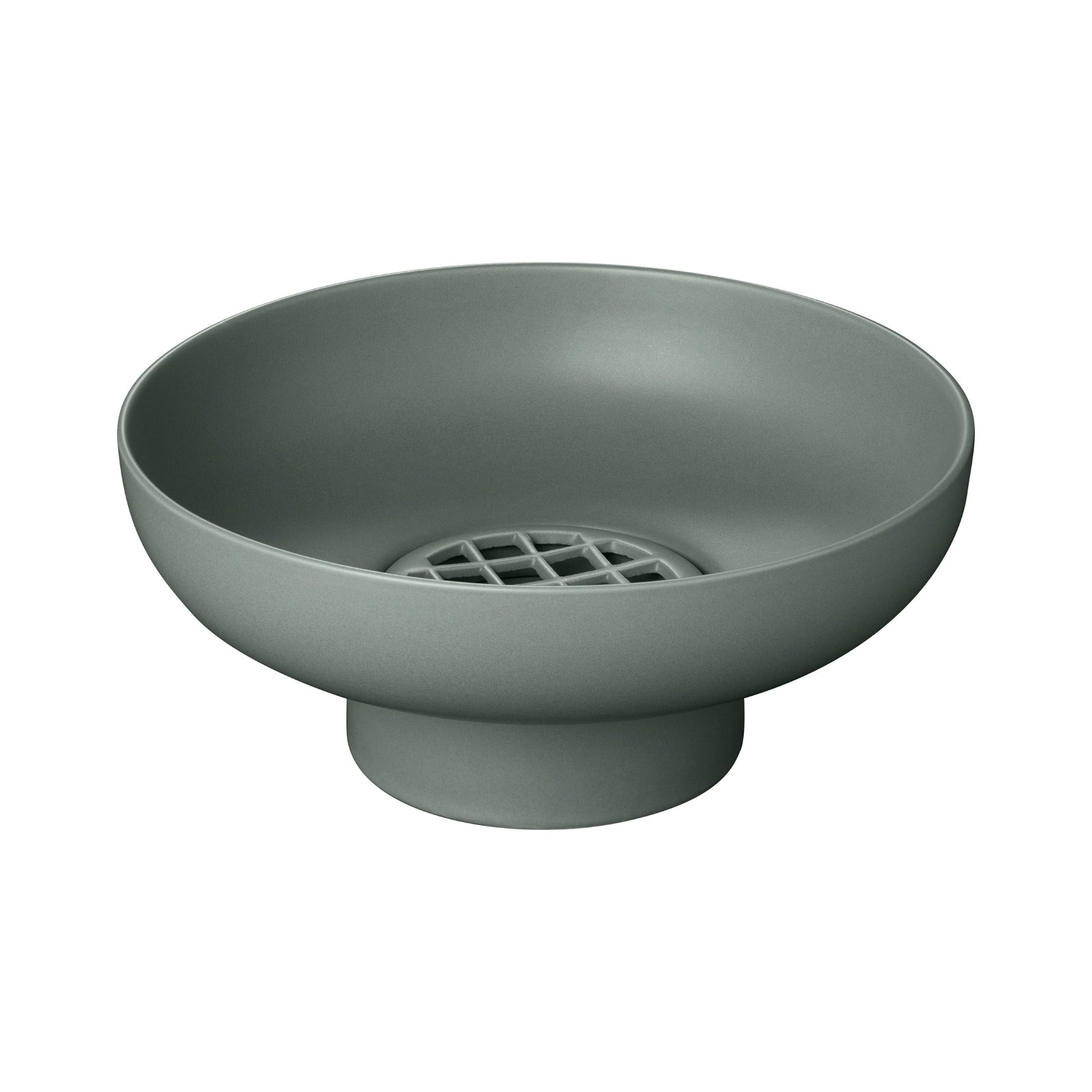 MIYABI Vase Low Duck Green