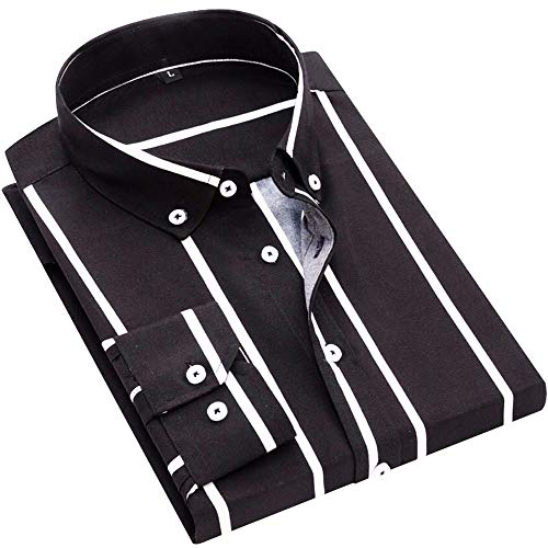 Striped White Black
