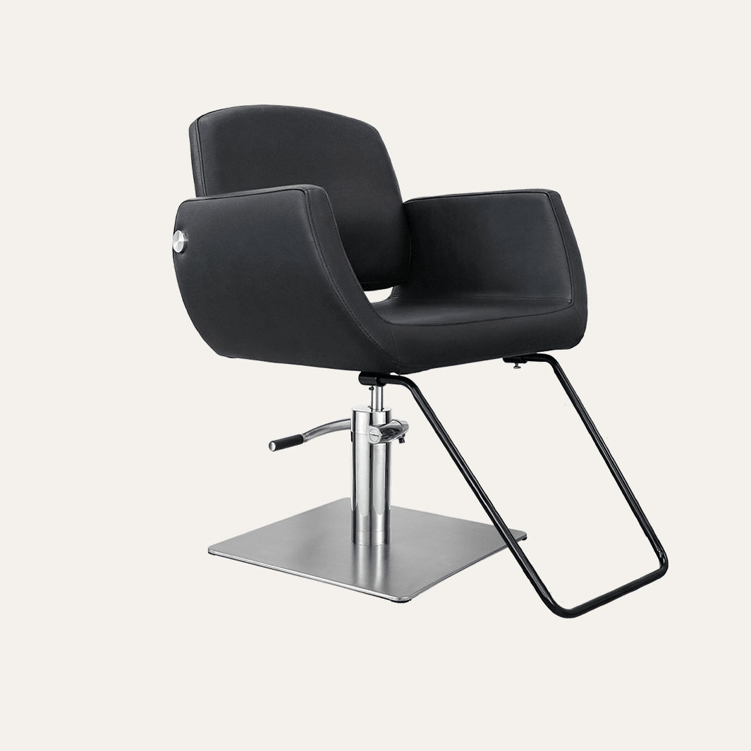 Professional Denver Salon Chair for Hair Styling & Barbering - Heavy Duty Hydraulic Beauty Salon Chair with Adjustable Height & Swivel Base - Perfect for Hair Salons, Barber Shops & Home Use