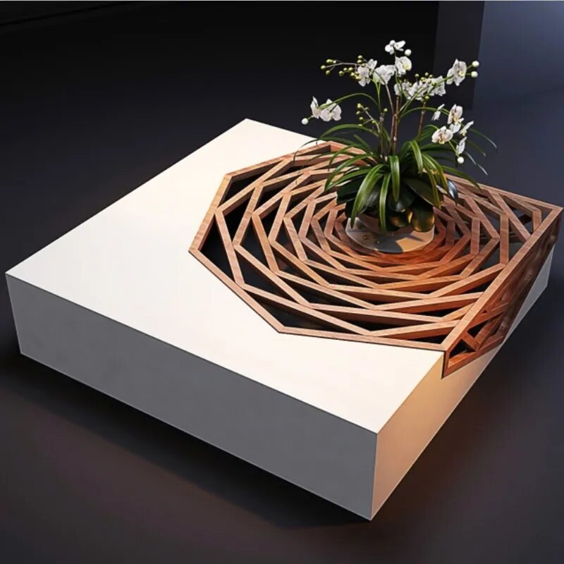 HarmonyKeys Melodic Piano Coffee Table - Elegant Musical Furniture for Living Room, Perfect for Home Decor & Entertaining Guests
