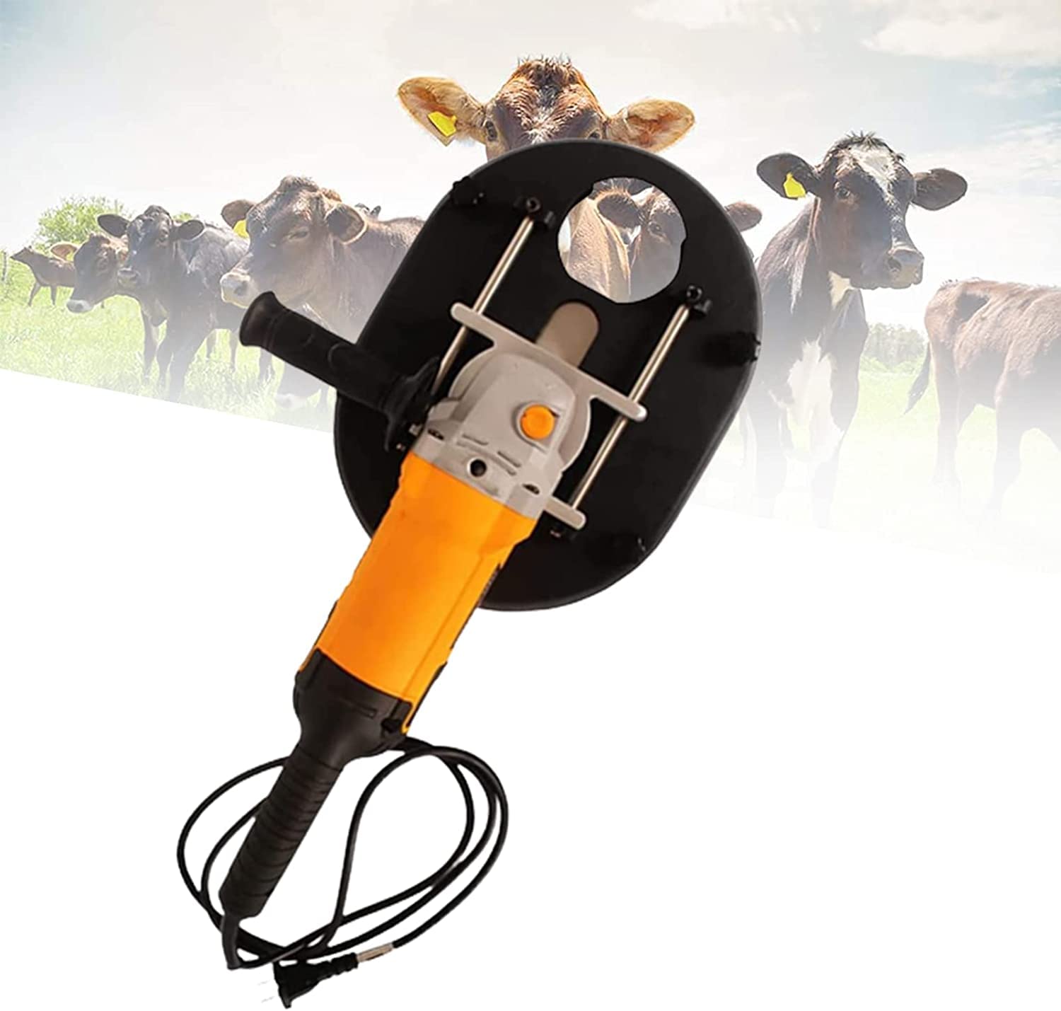 Electric Horn Cutter Machine - Painless Dehorner for Cattle & Sheep | Fast & Safe Livestock Farming Equipment | Perfect for Dairy Farms, Ranches & Veterinary Clinics