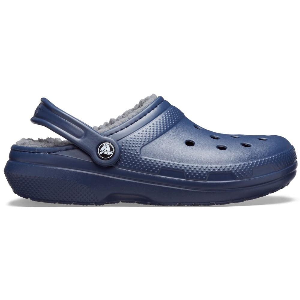 Crocs Unisex Classic Lined Clogs for Men & Women - Comfortable Slip-On Shoes for Indoor, Outdoor & Garden Wear