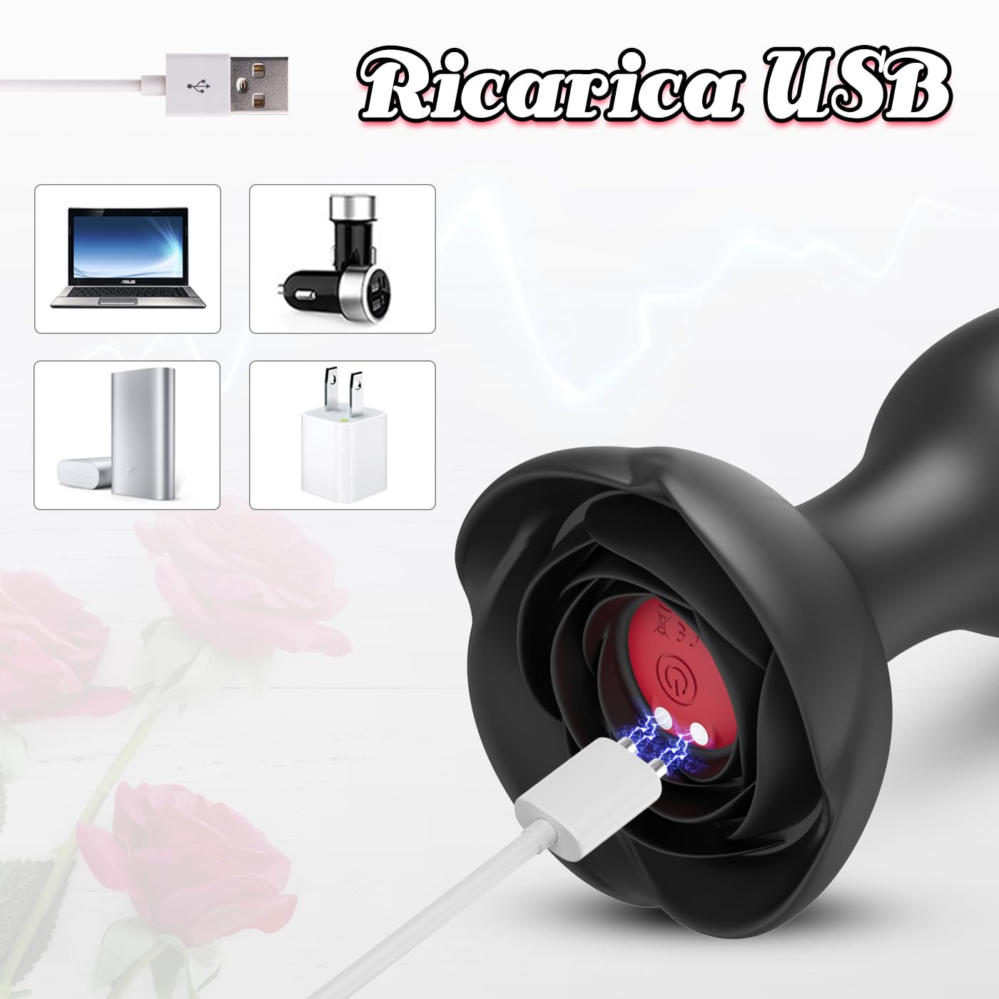 Remote Control Anal Vibrator for Women & Men - 10 Powerful Vibration Modes, Prostate Massager, Silicone Butt Plug Sex Toy for Couples Play, BDSM, Solo Pleasure & Sensual Exploration