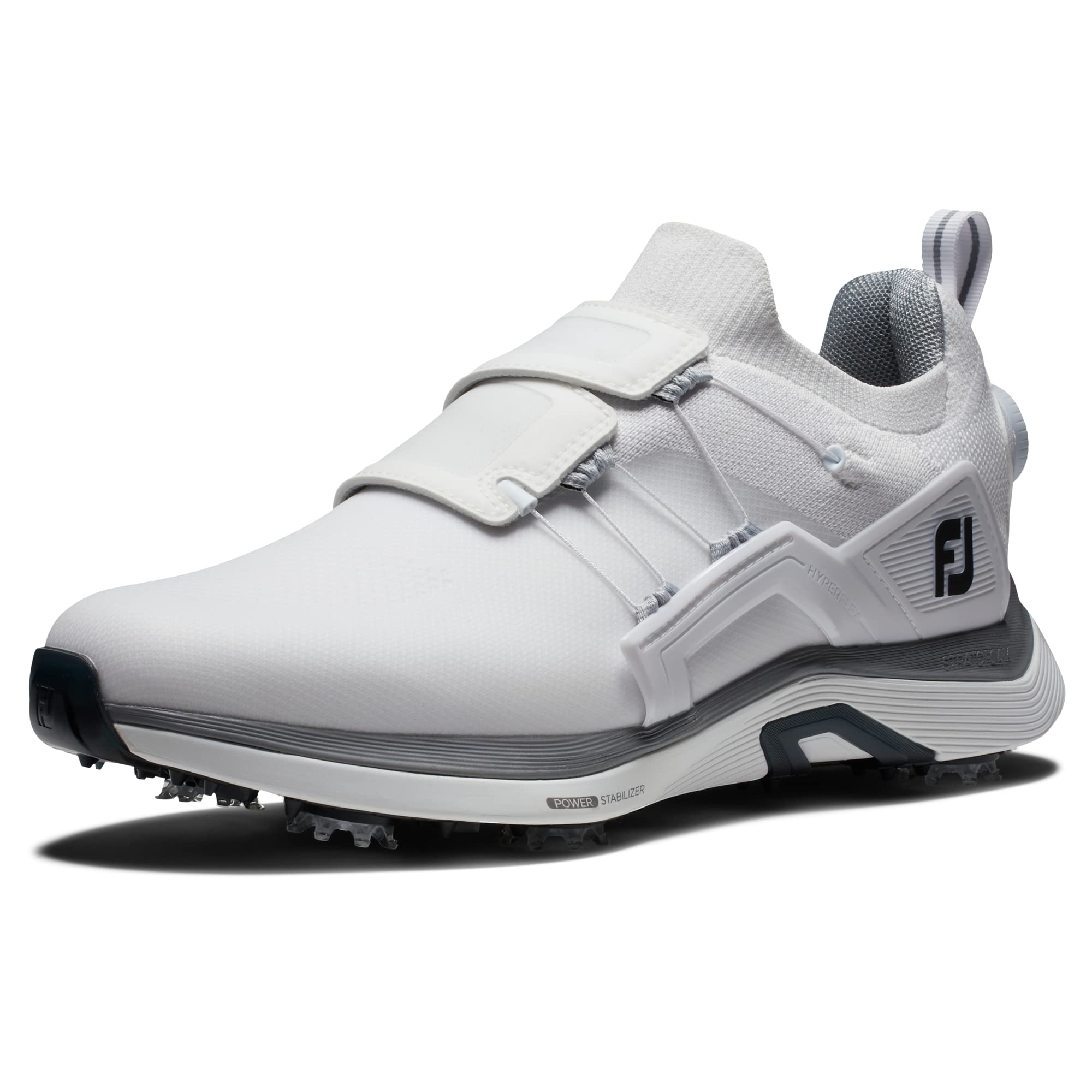 FootJoy Men's Hyperflex Boa Golf Shoes - Waterproof Spiked Golf Shoes for Men with BOA Closure System | Perfect for Walking the Course, Club Tournaments & All-Weather Play