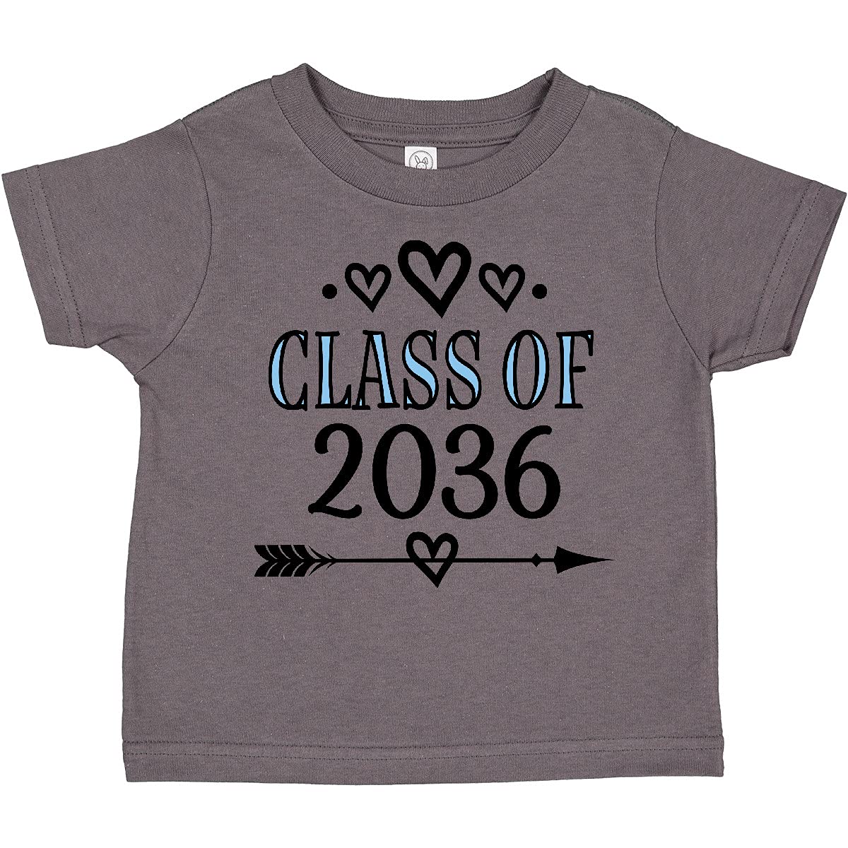 Inktastic Class of 2036 Graduation Toddler T-Shirt - Cute Baby Boy Girl Toddler Tee for Kindergarten Preschool Graduation Ceremony - Perfect for School Photos, Family Celebrations & Graduation Parties
